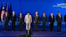 Presiden Prabowo saat menghadiri KTT Khusus BIMP-EAGA dalam rangkaian KTT ke-48 ASEAN di Cebu, Kamis (7/5/2026). (Foto: BPMI Setpres)