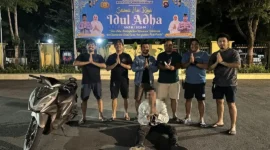 Pelaku saat diamankan di Mapolresta Padang. (Foto: Dok. Polresta Padang)