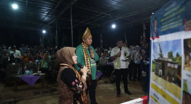 Menteri PKP, Maruarar Sirai meluncurkan Program BSPS Satu Sumatera di Provinsi Lampung, Kamis (7/5/2026). (Foto: Kementerian PKP)