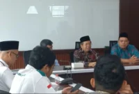 Direktur Penerangan Agama Islam, Muchlis M. Hanafi saat pada Apresiasi Mitra Program Dai Wilayah 3T di Kementerian Agama, Jakarta, Rabu (13/5/2026). (Foto: Kemenag)