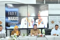 Persiapan tersebut dibahas dalam rapat yang dipimpin Rapat Persiapan HJK Padang ke-357 di Gedung Putih Kediaman Resmi Wali Kota Padang, Selasa (19/5/2026). (Foto: Pemko Padang)