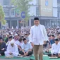 Ribuan jamaah memadati halaman Balai Kota Payakumbuh untuk melaksanakan Salat Iduladha 1447 Hijriah, Rabu (27/6/2026). (Foto: MC Payakumbuh)