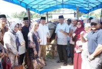 Pemko Payakumbuh melaksanakan penyembelihan hewan kurban Bantuan Kemasyarakatan Presiden Prabowo Subianto di Masjid Al-Mutawahidah, Rabu (27/5/2026). (Foto: MC Payakumbuh)