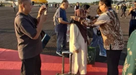 Maskapai Scoot resmi membuka rute penerbangan langsung Singapura–Tanjung Pandan, Belitung. (Foto: Kemenpar)