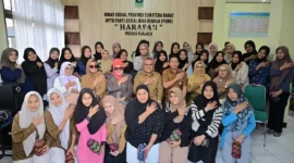 Sekdaprov Sumbar, Arry Yuswandi saat mengunjungi UPTD PSBR Harapan di Padang Panjang, Senin (11/5/2026). (Foto: ADPSB)