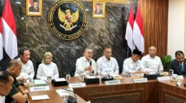 Menko Bidang Pangan Zulkifli Hasan menyampaikan perkembangan terbaru proses seleksi SDM KDKMP dan KNMP. (Foto: Kemenko Pangan)