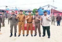 Satpol PP Kota Padang menggelar sertijab pejabat lama dan baru di lingkungan Satpol PP Padang, Selasa (12/5/2026). (Foto: Humas Satpol PP Padang)