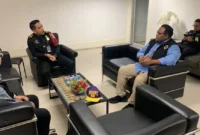 Tim gabungan dari Kemenhaj, Imigrasi, dan Kepolisian menggagalkan keberangkatan 32 WNI yang diduga menjalankan haji nonprosedural di Bandara Soekarno-Hatta pada 15 Mei 2026. (Foto: Kemenhaj)