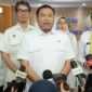 Wakil Kepala BGN Bidang Operasional Pemenuhan Gizi, Sony Sonjaya memberikan keterangan pers. (Foto: Biro Hukum dan Humas BGN)