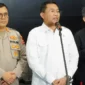 Wakil Kepala BGN, Sony Sonjaya saat konferensi pers bersama Satgas MBG Polri. (Foto: Biro Hukum dan Humas BGN)