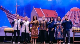 Wakil Menteri Pariwisata Ni Luh Puspa membuka Rakernas II ASITA 2026 di Four Points by Sheraton Makassar, Sulawesi Selatan, Kamis (7/5/2026). (Foto: Kemenpar)