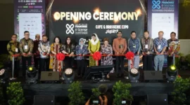 Wakil Menteri Perdagangan Dyah Roro Esti Widya Putri  membuka Franchise & License Expo Indonesia (FLEI) 2026 di JIExpo Kemayoran, Kamis (7/5). (Foto: Kemendag)