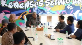 Wakil Menteri Sosial Agus Jabo Priyono di kantor Jakarta Pusat, Kamis (21/5/2026). (Foto: Kemensos)