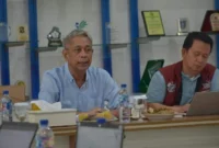 Wakil Menteri Sosial, Agus Jabo Priyono saat kegiatan klarifikasi pengadaan Sekolah Rakyat di Sentra Terpadu Pangudi Luhur, Bekasi, Sabtu (9/5/2026). (Foto: Kemensos)