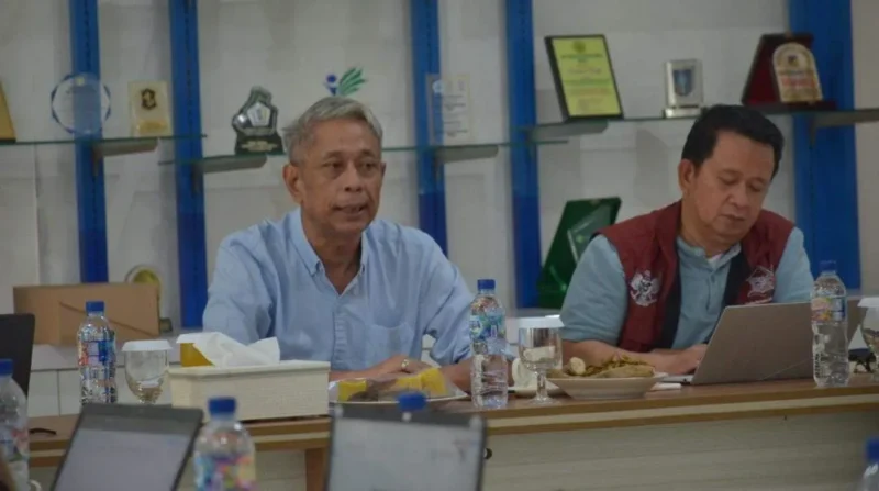 Wakil Menteri Sosial, Agus Jabo Priyono saat kegiatan klarifikasi pengadaan Sekolah Rakyat di Sentra Terpadu Pangudi Luhur, Bekasi, Sabtu (9/5/2026). (Foto: Kemensos)