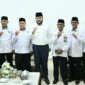 Wali Kota Padang, Fadly Amran, menerima kunjungan silaturahmi Kakan Kemenag Padang Yasril di Kediaman Resmi Wali Kota, Senin (4/5/2026). (Foto: Prokopim Padang)