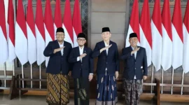 Wamenhaj Dahnil Anzar Simanjuntak bertolak menuju Arab Saudi melalui Bandara Internasional Soekarno-Hatta, Tangerang, Senin (18/5/2026). (Foto: Kemenhaj)