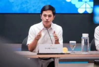 Wamenkes Dante Saksono Harbuwono dalam konferensi pers di ruang dr. J. Leimena Kemenkes Jakarta, Kamis (7/5). (Foto: Kemenkes)