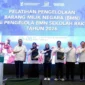 Wakil Menteri Sosial Agus Jabo Priyono saat menutup Pelatihan Pengelolaan BMN bagi Pengelola BMN Sekolah Rakyat Tahun 2026 di Bekasi, Jumat (8/5/2026). (Foto: Kemensos)