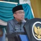 Wakil Wali Kota Padang Maigus Nasir memberikan sambutan saat pembukaan MTQN ke-42 tingkat Kecamatan Luki di Masjid Baitussalam, Kelurahan Banda Buek, Rabu (20/5/2026). (Foto: Pemko Padang)