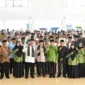 Wakil Wali Kota Padang, Maigus Nasir saat pelantikan Pengurus Ranting DMI Kelurahan se-Kota Padang periode 2026-2031 di Palanta Kediaman Resmi Wali Kota, Sabtu (9/5/2026). (Foto: Prokopim Padang)