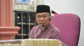 Wakil Wali Kota Maigus Nasir menghadiri kegiatan Subuh Mubarakah di Musala Al-Iman, Komplek PGRI II, Kelurahan Kurao Pagang, Kecamatan Nanggalo, Kota Padang, Minggu (24/5/2026). (Foto: Pemko Padang)