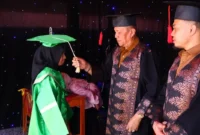 Wakil Wali Kota Payakumbuh, Elzadaswarman saat menghadiri Wisuda Tahfiz Angkatan V SMP Negeri 1 Payakumbuh, Selasa (19/5/2026). (Foto: MC Payakumbuh)