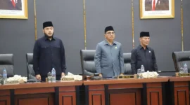 DPRD Kota Padang menggelar Rapat Paripurna Pendapat Akhir Fraksi-fraksi terhadap P-KUA dan P-PPAS TA 2026.