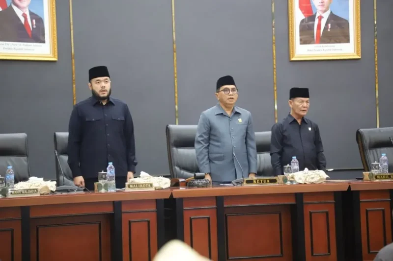 DPRD Kota Padang menggelar Rapat Paripurna Pendapat Akhir Fraksi-fraksi terhadap P-KUA dan P-PPAS TA 2026.