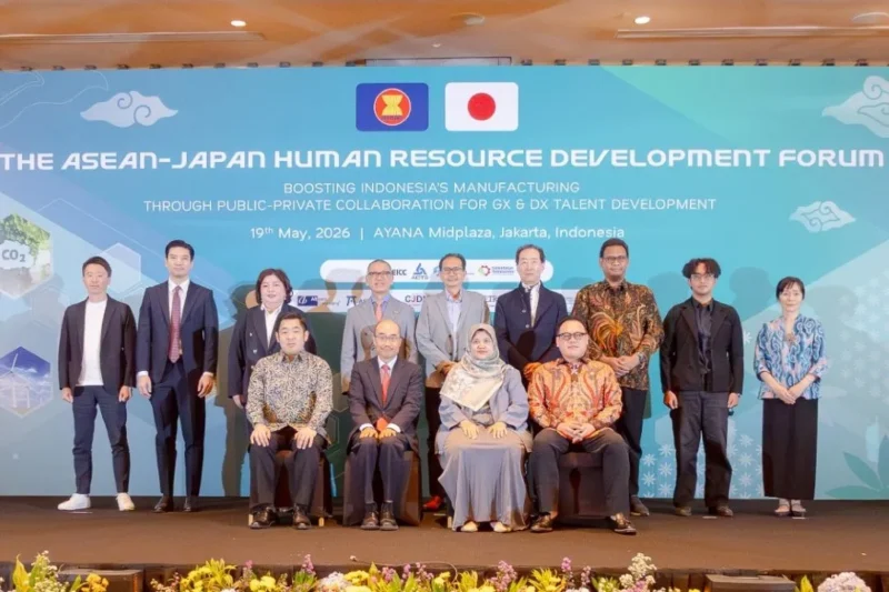 BPSDMI dalam ASEAN-Japan Forum yang berlangsung di Jakarta pada 19 Mei 2026. (Foto: Kemenperin)