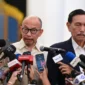 Anggota DEN, Chatib Basri memberikan keterangan pers kepada wartawan di Istana Merdeka, Jakarta, Selasa (9/6/2026). (Foto: BPMI Setpres)