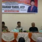 Anggota DPRD Sumbar M. Yasin saat sosialisasi Perda Nomor 4 Tahun 2020 di Aula Joyo Makmur, Kota Pariaman, Sabtu (13/6/2026). (Foto: Ist)