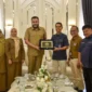 Wali Kota Padang Fadly Amran menerima audiensi Pengurus PDPI Sumbar di VIP Rumah Dinas Wali Kota Padang, Selasa (2/6/2026). (Foto: Pemko Padang)