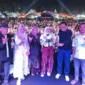 DJ Damonok dan Diva Aurel hibur warga Pasbar di Sumarak Pasa Ekraf 2026, Sabtu (6/6) malam. (Foto: Diskominfo Pasbar)