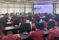 DPRD Sumbar menerima audiensi mahasiswa Unes di DPRD Sumbar, Rabu (17/6/2026). (Foto: Ist)