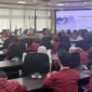 DPRD Sumbar menerima audiensi mahasiswa Unes di DPRD Sumbar, Rabu (17/6/2026). (Foto: Ist)