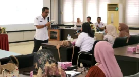 Dinkes Padang menggelar sosialisasi intensif program prioritas Dokter Warga dan optimalisasi Layanan PSC 119. (Foto: Pemko Padang)