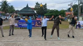Turnamen bola voli Endarmi Cup I 2026 resmi bergulir di Padang Pariaman, Selasa (16/6/2026). (Foto: Ist)