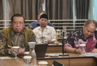 Suasana FGD Pengembangan Ekosistem Ekonomi Haji dan Umrah di Jakarta, Selasa (23/6). (Foto: Kemenhaj) 