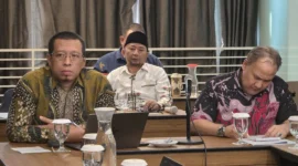 Suasana FGD Pengembangan Ekosistem Ekonomi Haji dan Umrah di Jakarta, Selasa (23/6). (Foto: Kemenhaj) 