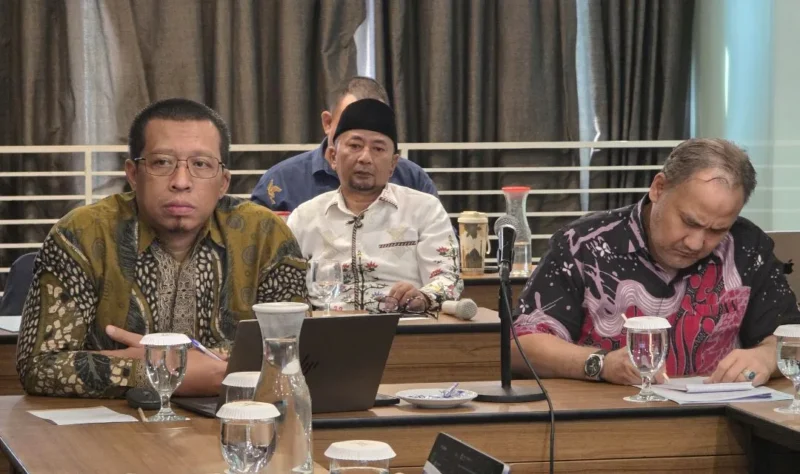 Suasana FGD Pengembangan Ekosistem Ekonomi Haji dan Umrah di Jakarta, Selasa (23/6). (Foto: Kemenhaj) 