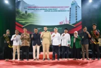 Wali Kota Padang Fadly Amran menghadiri CEO Talk yang digelar Unand bersama PT Pegadaian di Auditorium Unand, Senin (29/6/2026). (Foto: Pemko Padang)