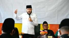Wali Kota Padang Fadly Amran bersilaturahmi dengan pengurus KAN Bungtekab, Kamis (4/6/2026). (Foto: Diskominfo Padang)