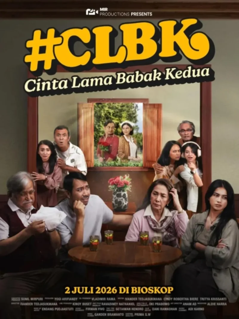 Poster Film #CLBK: Cinta Lama Babak Kedua. (Foto: Film Indonesia)