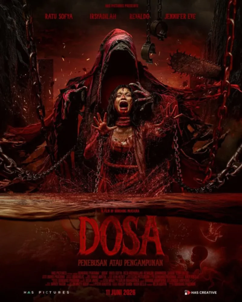 Poster Film Dosa: Penebusan atau Pengampunan. (Foto: Film Indonesia)