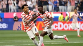 Striker Amerika Serikat Folarin Balogun pimpin daftar top skor Piala Dunia 2026. (Foto: FIFA.com)