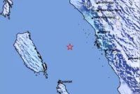 Gempa M4,7 mengguncang wilayah Padang dan beberapa wilayah lainnya di Sumbar. (Foto: BMKG)