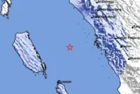 Gempa Magnitudo 4,2 Guncang Pariaman Sabtu (20/6/2026) pagi. (Foto: BMKG)