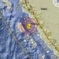 Gempa magnitudo 3,6 mengguncang Sumbar, Jumat (26/6/2026) pagi. Gempa berpusat di laut sekitar 79 kilometer barat daya Pariaman dengan kedalaman 21 kilometer. (Foto: BMKG)