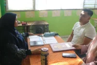 Gerakan Ayah Ambil Rapor di SDN 04 Terandam. (Foto: Diskominfo Padang)